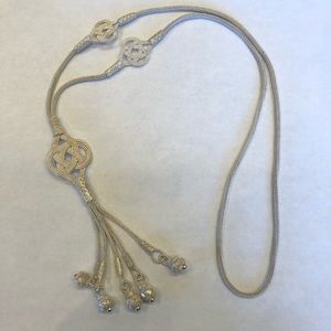 Turkish Spun Silver Necklace